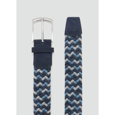 Ceinture élastique tressée couleurs MANGO MAN