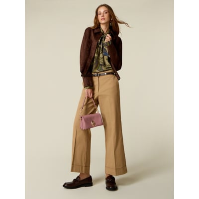 Pantalon cropped OLTRE