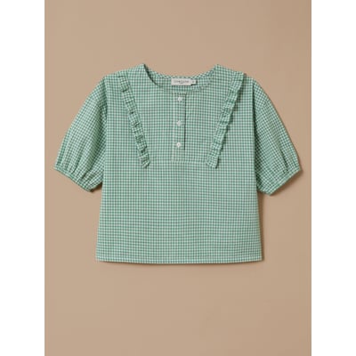 Blouse imprimée vichy CYRILLUS