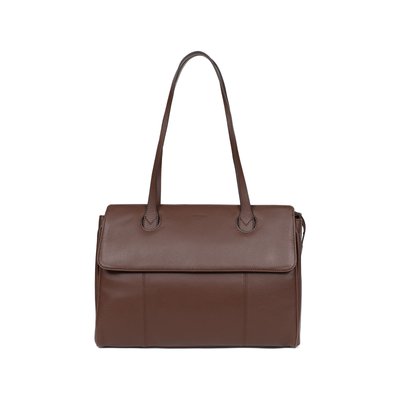 Sac porté épaule 2 anses  13" & A4  Cuir CONFORT BUSINESS HEXAGONA