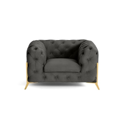 Fauteuil en Velours - CAMDEN LISA DESIGN