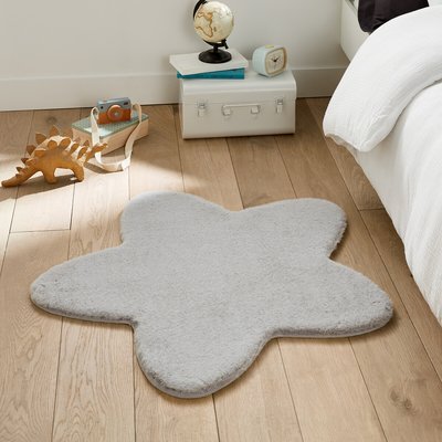 Tapis enfant étoile, tissu duveteux, Mouflette LA REDOUTE INTERIEURS