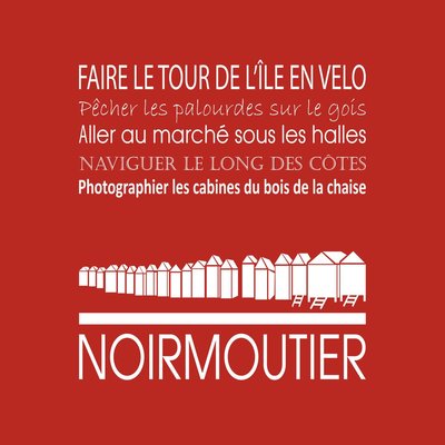 Tableau Sur Toile Noirmoutier ILLUSTRATION CEANOTHE