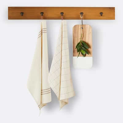 Lot de 2 torchons en coton, Constantin LA REDOUTE INTERIEURS