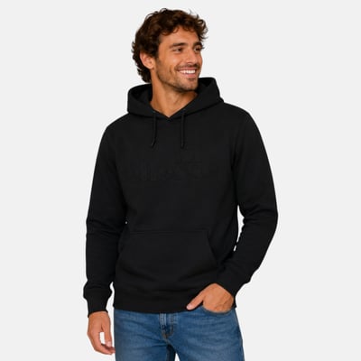 Sweat à capuche imprimé à cordon, poche kangourou STREETWEAR ELLESSE