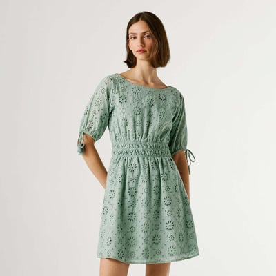 Robe Courte À Détails Ajourés PEPE JEANS