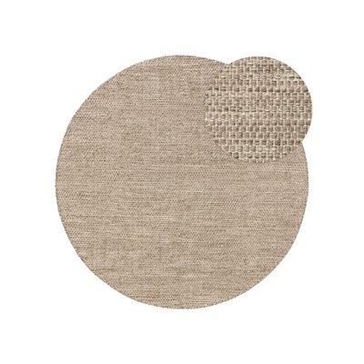 Tapis rond de laine tissé main ROCCO BENUTA 