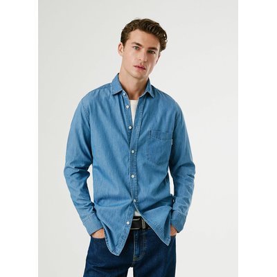 Chemise slim denim PEPE JEANS