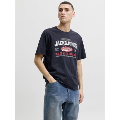 T-shirt manches courtes, col rond, logo JACK & JONES