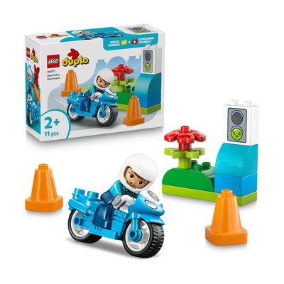 LEGO Duplo - La moto de police bleue - 10471 LEGO