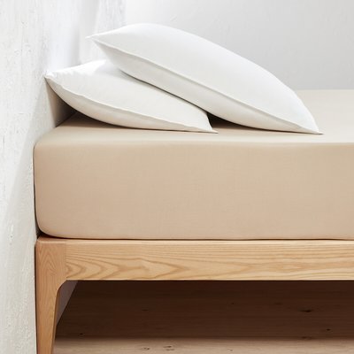 Hoeslaken in jersey 30% recycled katoen, omslag 25 cm LA REDOUTE INTERIEURS