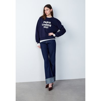 Sweat imprimé 'liberté amour fleurs GOMARA ETAM
