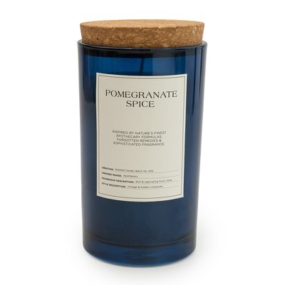 Apothecary Pomegranate Spice Jar Candle SO'HOME
