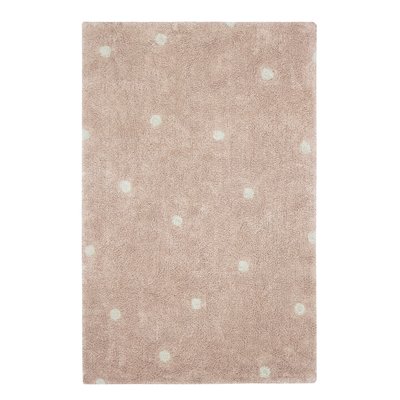 Tapis Rectangulaire en coton à pois CHASSE AUX CHAMPIGNONS LORENA CANALS