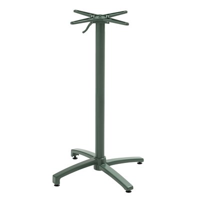 Pied haut inclinable pour plateau HPL en aluminium, KLIPO OVIALA