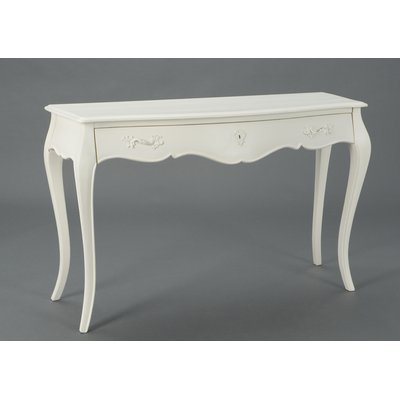 Console 1 tiroir   cassé en acajou   120x40 Acajou-MURANO AMADEUS