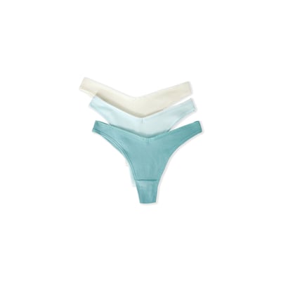Lot de 3 tangas en coton JOHN ETAM