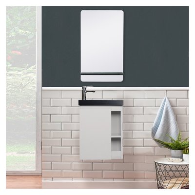 Ensemble meuble lave-mains + miroir HAMPTON MOB IN