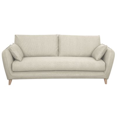 Canapé convertible scandinave 3 places avec matelas 10 cm CREEP MILIBOO