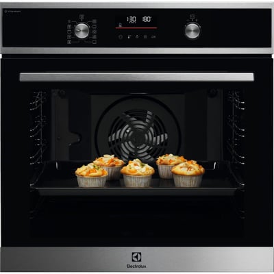 Four encastrable EOD6P46X Pyrolyse Chaleur tournante et Vapeur SteamBake 72L ELECTROLUX