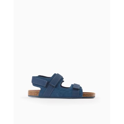 Sandales en Cuir avec Semelle en Liège ZIPPY