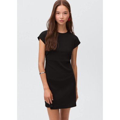 Robe courte maille côtelée MANGO TEEN