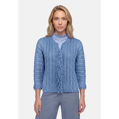 Cardigan en maille casual à franges BETTY BARCLAY