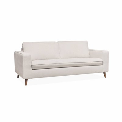 Canapé lit convertible 3 places tissu avec matelas 12cm - Fabriqué en France GUSTAVE SWEEEK