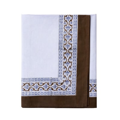 Nappe coton imprimé block print MADAM STOLTZ