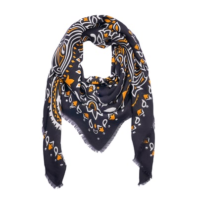 Grand foulard à motifs PAISLEY WILD