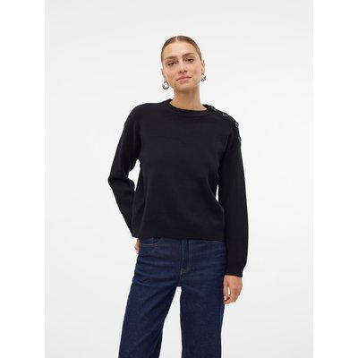 Pull rayé, détails boutons VERO MODA