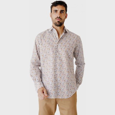 Chemise Regular fit motif floral printemps ACROSS