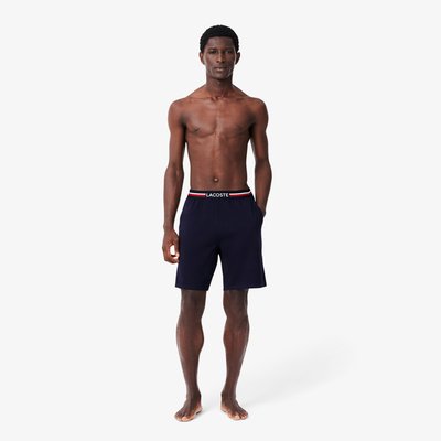 Short pyjama ceinture tricolore LACOSTE