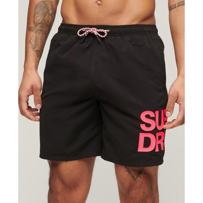 Short de bain Sportswear Logo recyclé longueur 43 cm SUPERDRY