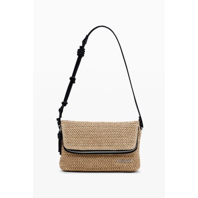 Sac bandoulière en raphia DESIGUAL