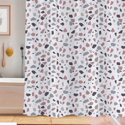 Rideau de douche 180x180  Terrazo DECORATIE