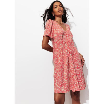 Robe courte imprimée PROMOD