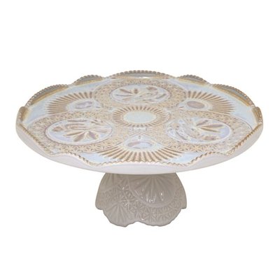 Assiette avec pied 30 CRISTAL COSTA NOVA