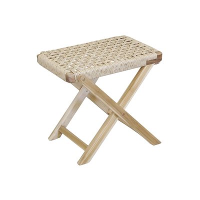 Table pliante en teck et cannage Synthétique BAIA AUBRY GASPARD