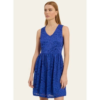 Robe évasée en dentelle sans manches ALYSSE NAF NAF