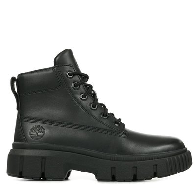 Boots style timberland femme La Redoute