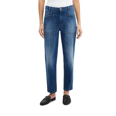 Jeans modèle Iva boyfriend en doux denim Cashmere Touch MARC O'POLO