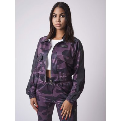 Veste courte motif camouflage PROJECT X