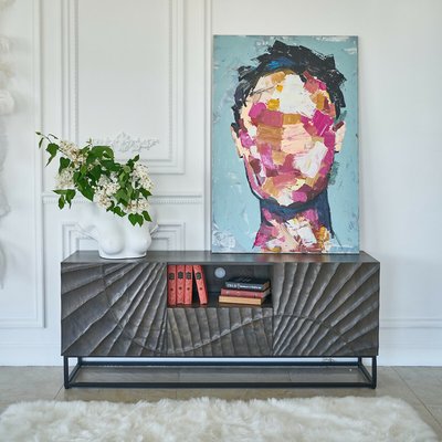 ТВ-тумба из отборного массива манго SO'HOME
