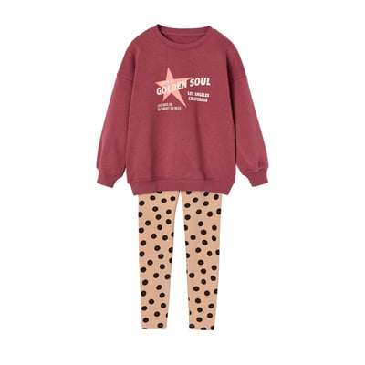 Ensemble sweat et legging VERTBAUDET