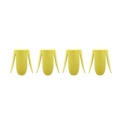 Tabouret empilable simili cuir (lot de 4) NIKI SWEEEK