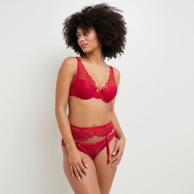 Diana porte jarretelles Mariage ROUGEGORGE LINGERIE