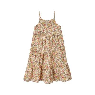 Robe longue à bretelles en gaze de coton VERTBAUDET
