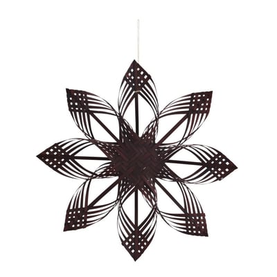 Etoile décorative noël à suspendre bambou MADAM STOLTZ