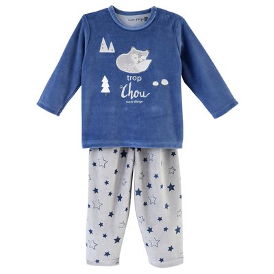 Pyjama 2 pieces bleu modele bernardo SUCRE D'ORGE